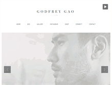 Tablet Screenshot of godfreygao.com